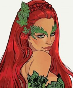 Poison Ivy paint by numbers