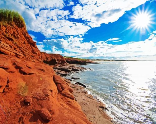 Prince Edward Island paint by number