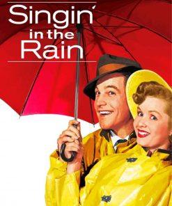 Singing In The Rain Poster paint by numbers