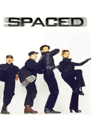 Spaced Sitcom paint by number