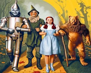 The Wizard Of OZ Movie Paint By Numbers