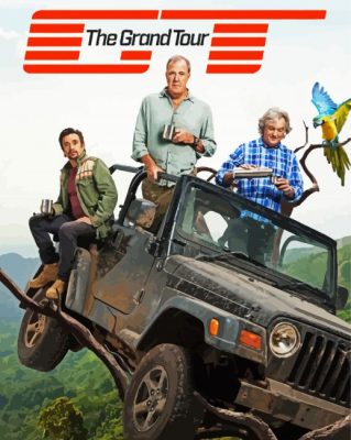 The grand tour poster paint by number
