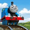 Thomas Railway paint by numbers
