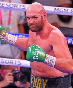 Tyson Fury Paint By Number
