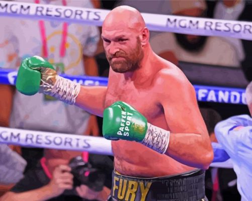 Tyson Fury Paint By Number