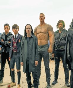 Umbrella Academy TV Serie paint by numbers