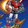 Voltron Defender Of The Universe Paint by numbers