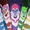 Voltron Legendary paint by numbers