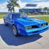 Aesthetic Blue 1979 Pontiac Firebird Sunset paint by numbers