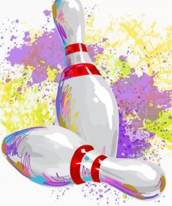 Aesthetic Bowling paint by numbers