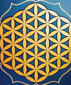 Flower of Life paint by numbers