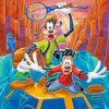 Aesthetic Goofy Movie paint by number