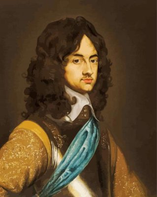 Aesthetic Charles II paint by numbers