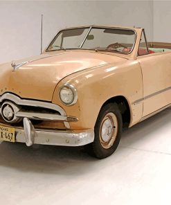 Beige 1949 Ford Car paint by number