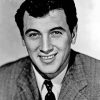 Black And White Rock Hudson paint by numbers