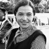 black and white Rosa Parks paint by number