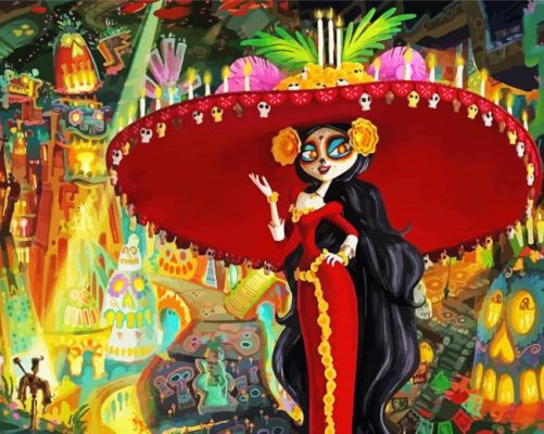 Book Of Life paint by numbers