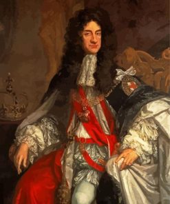 Charles II paint by numbers