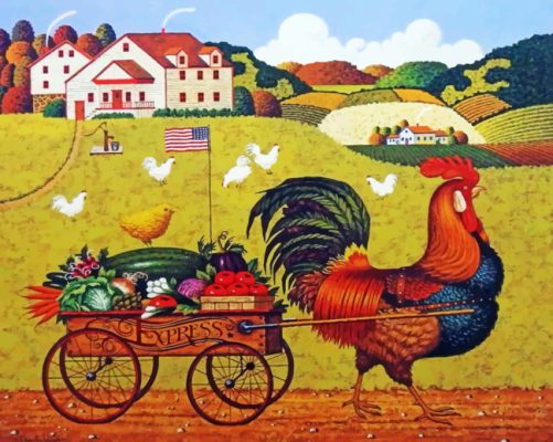 Charles Wysocki Art paint by number
