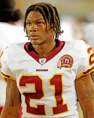 Cool Sean Taylor Paint by numbers