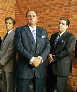 The Sopranos Characters paint by number