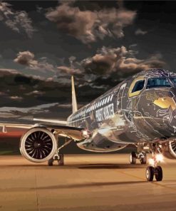 e190 aircraft paint by numbers
