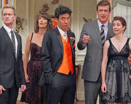 How I Met Your Mother paint by numbers