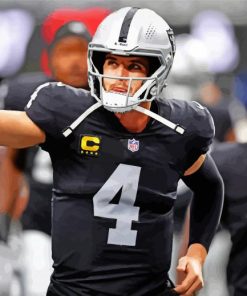 Derek Carr Paint by numbers - Numeral Paint Kit