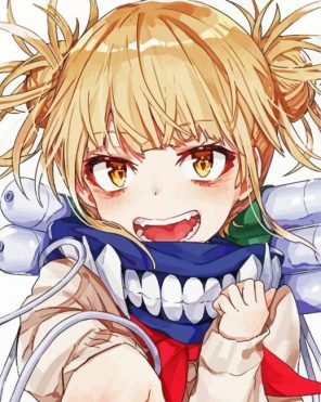 My Hero Academia Toga paint by numbers