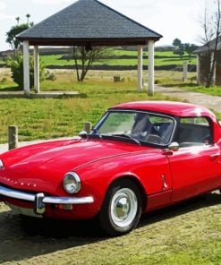 1970 Triumph Spitfire Mk3 paint by numbers
