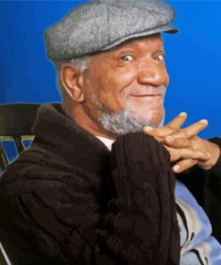 Redd Foxx paint by numbers