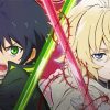 Seraph Of The Endmanga Anime paint by numbers