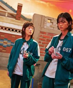 Squid Game paint by numbers