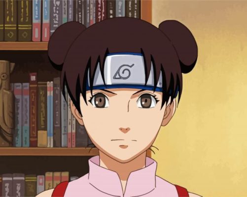 Tenten Naruto paint by number