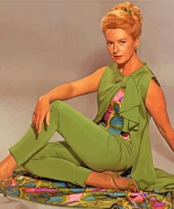 The Actress Deborah Kerr paint by numbers