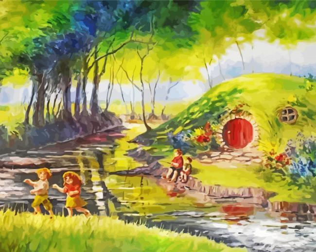 The Shire Art Paint By Numbers