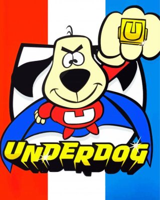 Underdog Hero paint by numbers