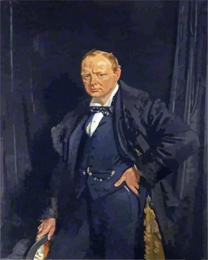 Winston Leonard Spencer Churchill paint by numbers