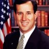 young Rick Santorum paint by numbers