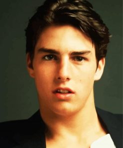 Young Tom Cruise Paint by numbers
