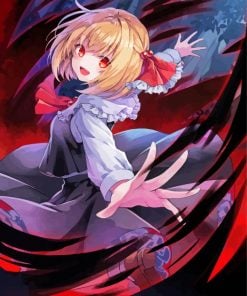 Anime Girl Rumia paint by numbers