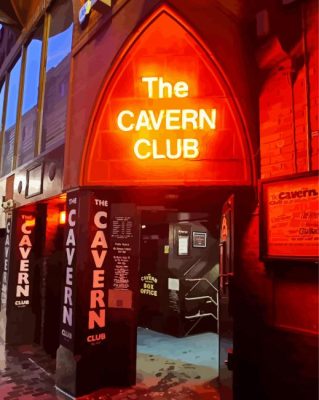 Cavern Club Liverpool paint by numbers