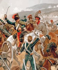 Charge Of The Light Brigade Paint by numbers