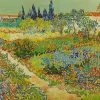 Garden at Arles paint by numbers