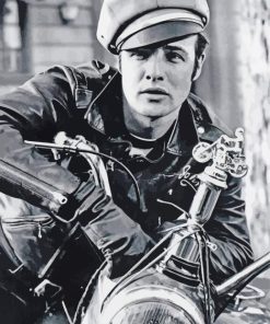 Marlon Brando paint by numbers