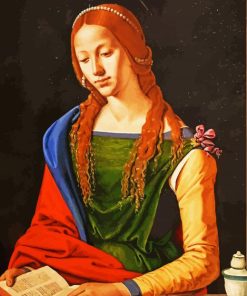 Mary Magdalene Art paint by numbers