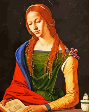 Mary Magdalene Art paint by numbers