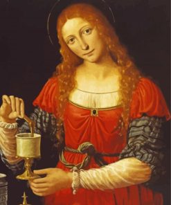 Mary Magdalene paint by numbers