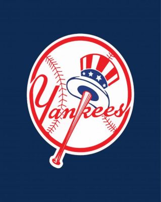New York Yankees Logo Paint By Numbers - Numeral Paint Kit