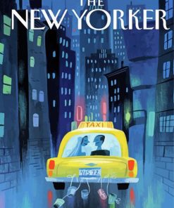 New Yorker Cover paint by numbers